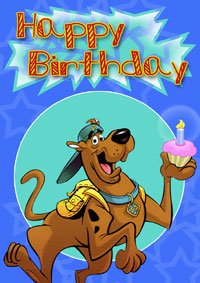 Scooby Doo birthday cards