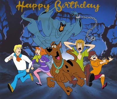 Scooby Doo birthday cards