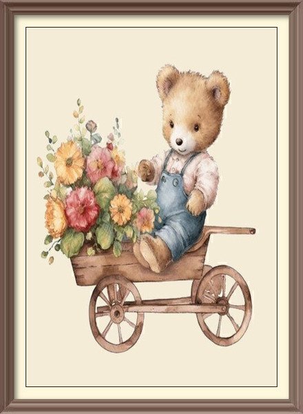 bears birthday cards