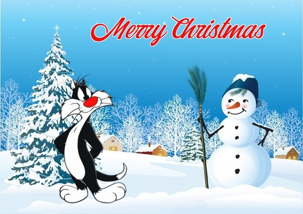 cartoon-characters-christmas