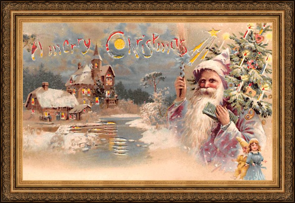 christmas 1900s ecards