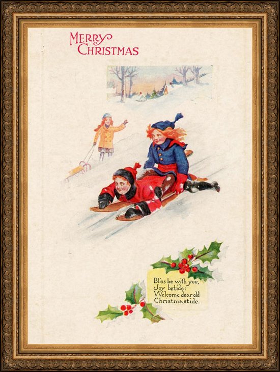 christmas-1900s ecards