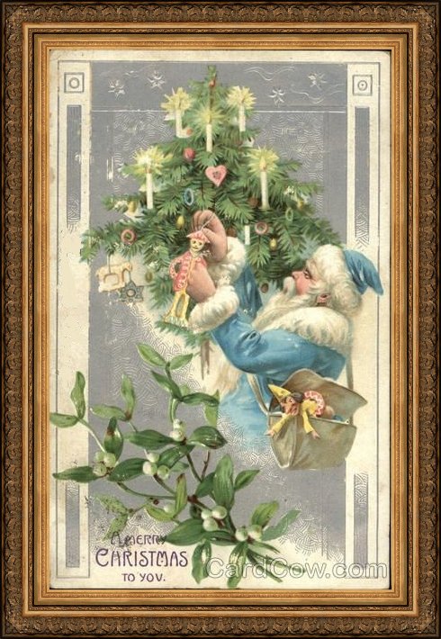 christmas 1900s ecards