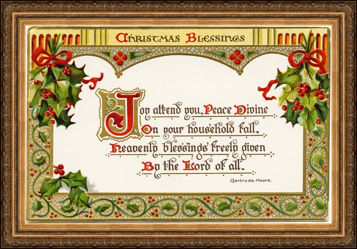 christmas-1900s ecards