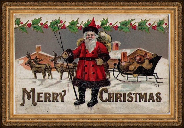 christmas-1900s ecards