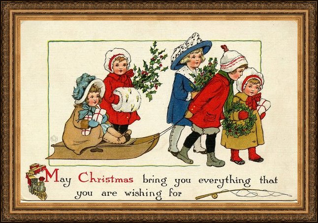 christmas-1900s ecards