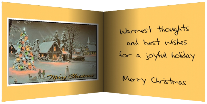 christmas 3d ecards