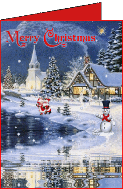 animated christmas cards