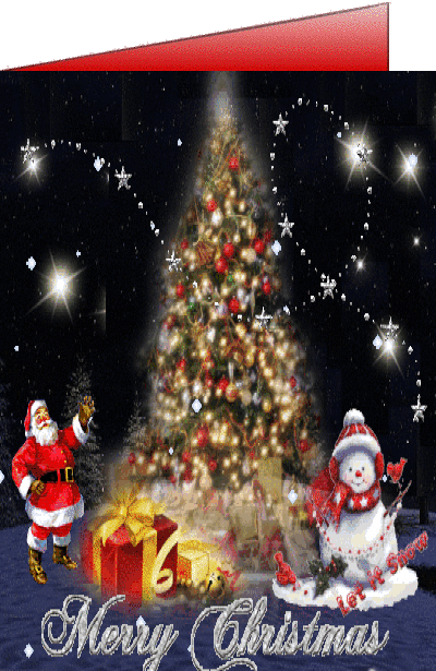 animated christmas cards