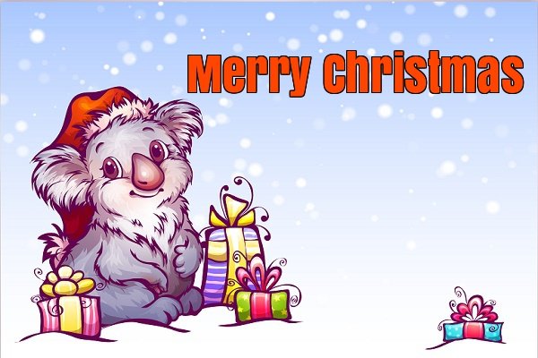 australia christmas cards