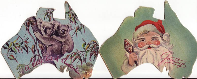australia christmas cards