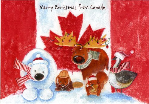 canada christmas cards