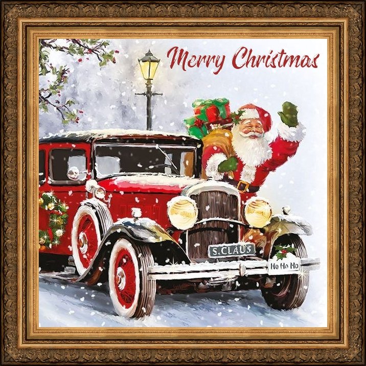 christmas-cars ecards
