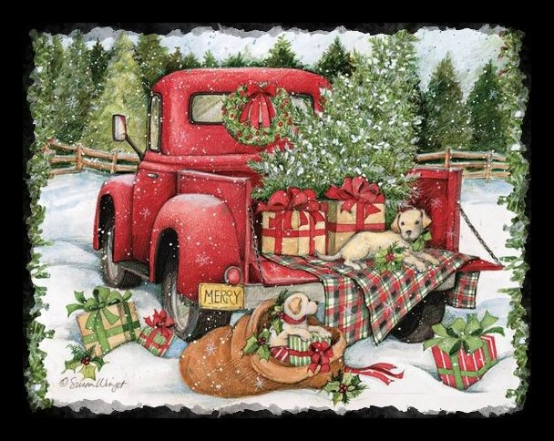 christmas-cars ecards