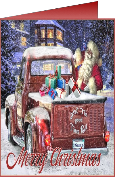 christmas-cars ecards