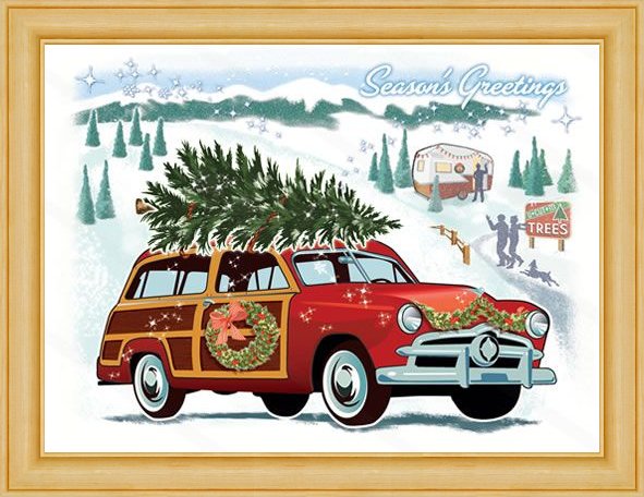 christmas-cars ecards
