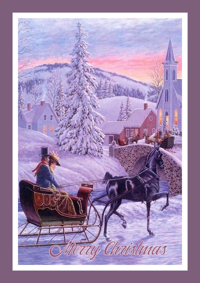 christmas-sleigh-ride ecards