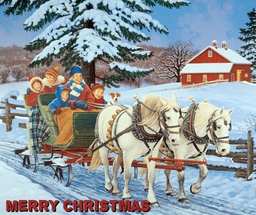 christmas-sleigh-ride ecards