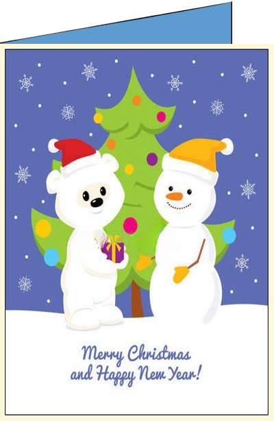christmas snowman ecards