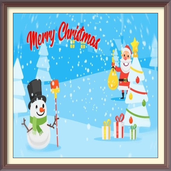 christmas snowman ecards