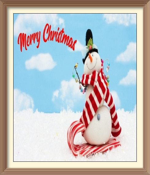 christmas snowman ecards
