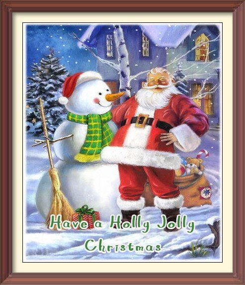 christmas snowman ecards