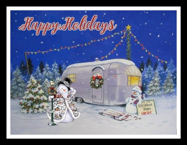 christmas snowman ecards