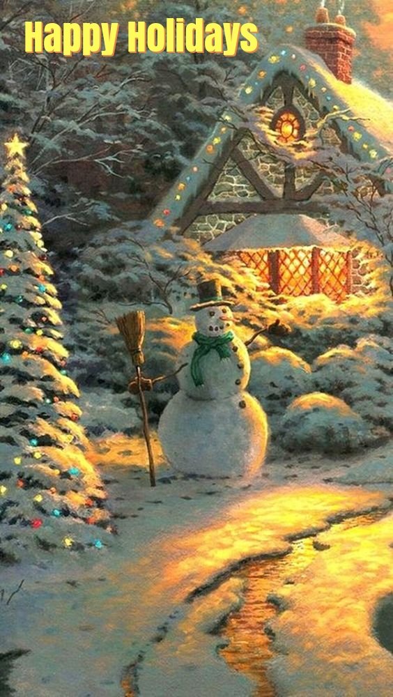 christmas snowman ecards