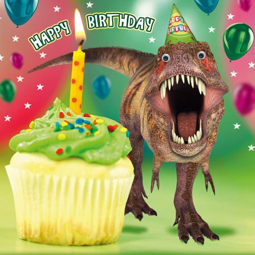 dinosaur birthday cards