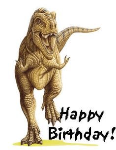 dinosaur birthday birthday cards
