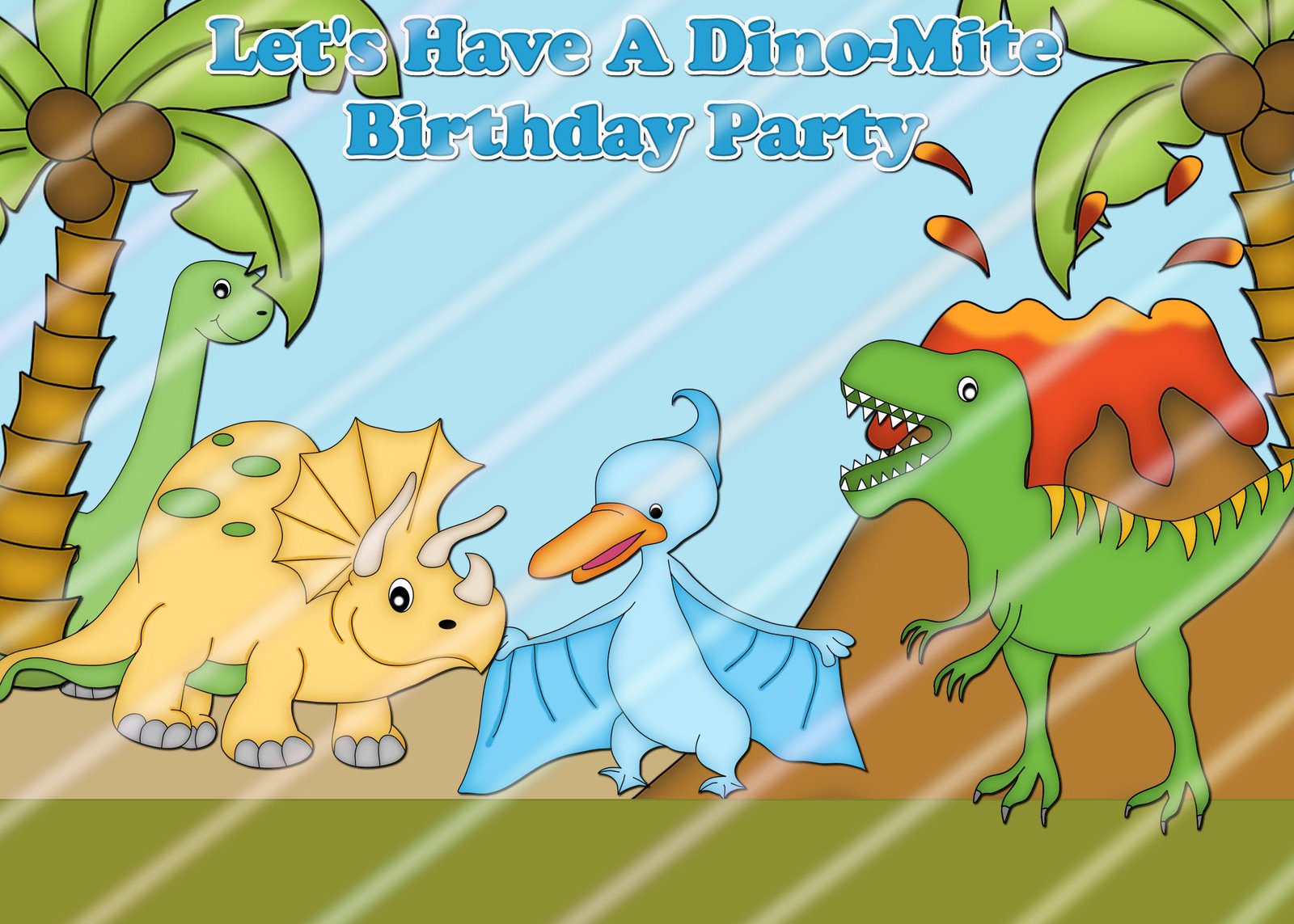 dinosaur birthday cards