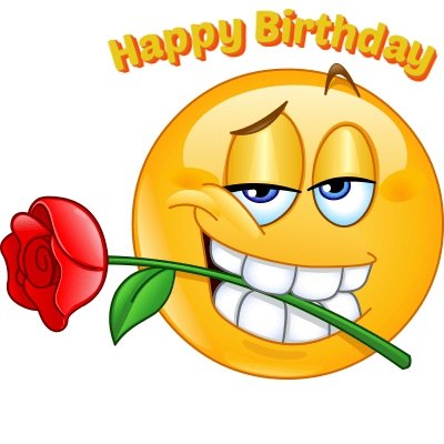 emoji birthday