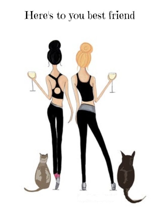 girls-friendship ecards