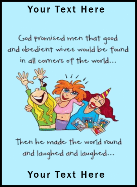 free personalized Greeting card