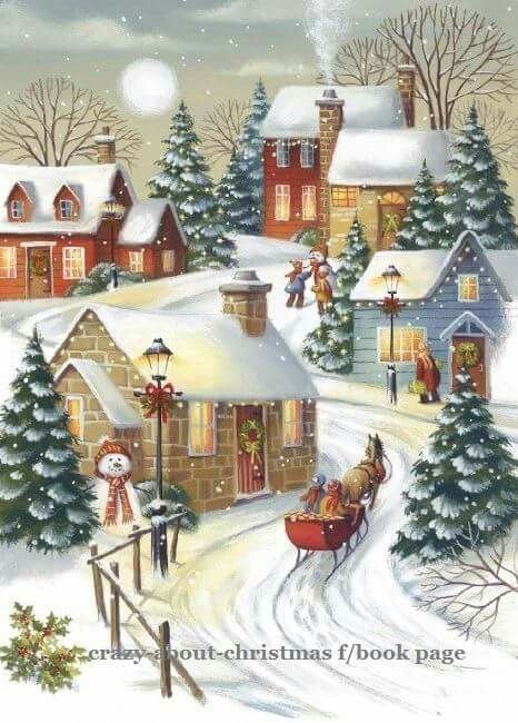 christmas snowy days