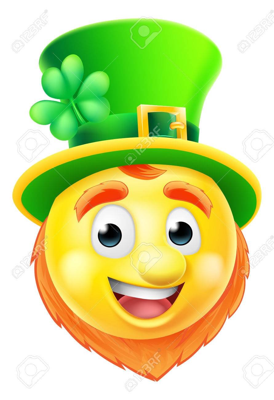st.patricks emoji cards