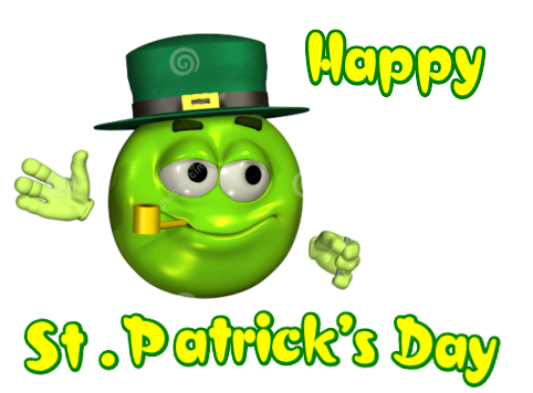 st.patricks emoji cards