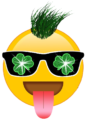 st.patricks emoji cards