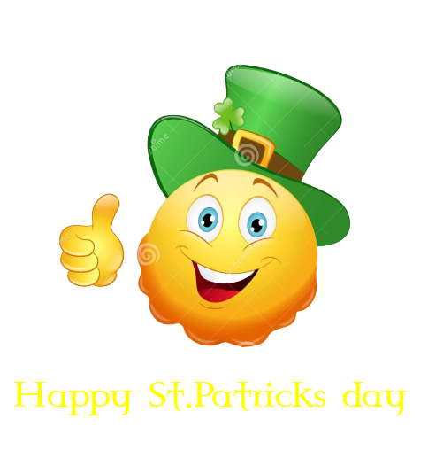 st.patricks emoji cards